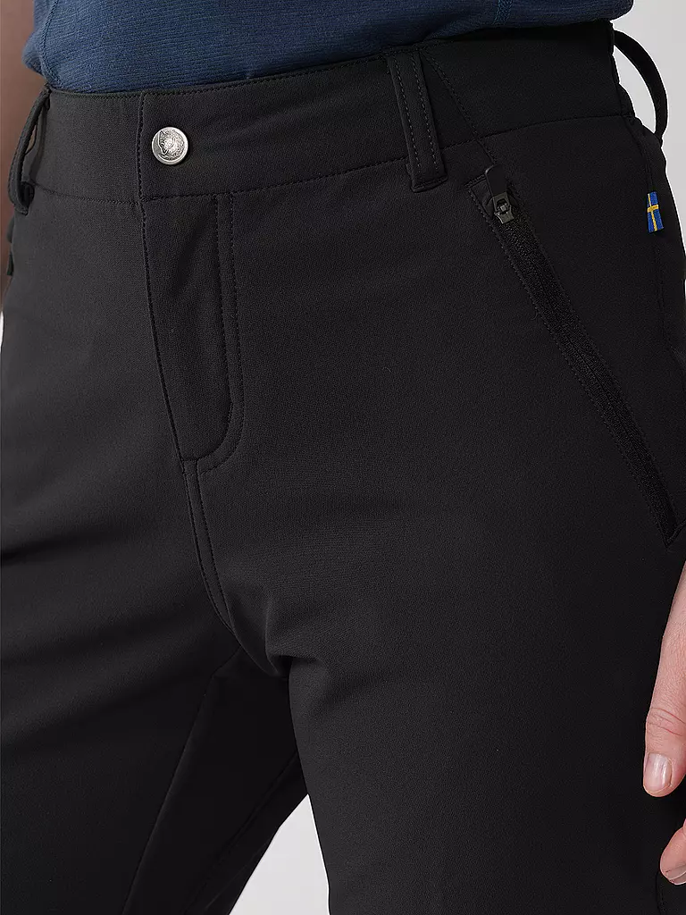 FJÄLLRÄVEN | Pantalón de senderismo de invierno Abisko para mujer | Negro