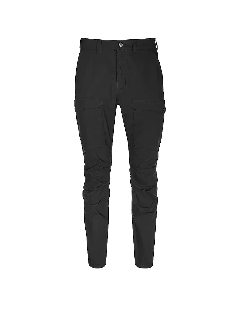 FJÄLLRÄVEN | Pantalón de senderismo híbrido G1000 para hombre | Negro