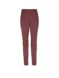 FJÄLLRÄVEN | Pantalón de senderismo para mujer Abisko G1000 | Rojo oscuro