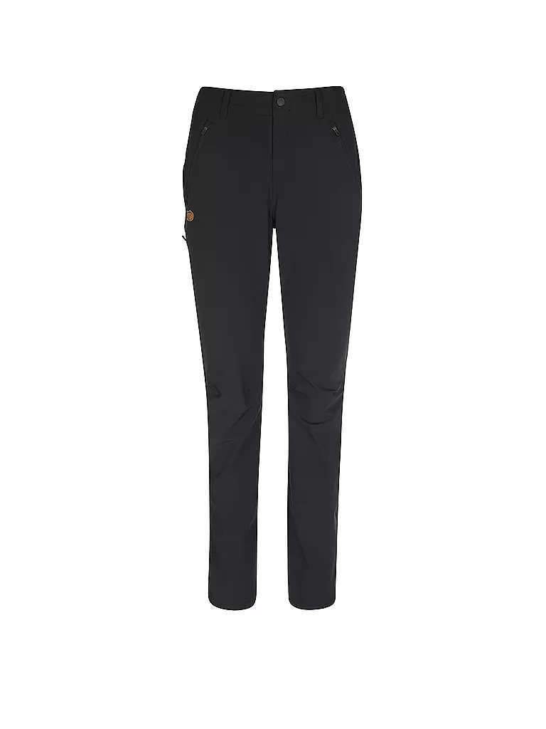FJÄLLRÄVEN | Pantalón de senderismo para mujer Abisko Trail Stretch | Negro