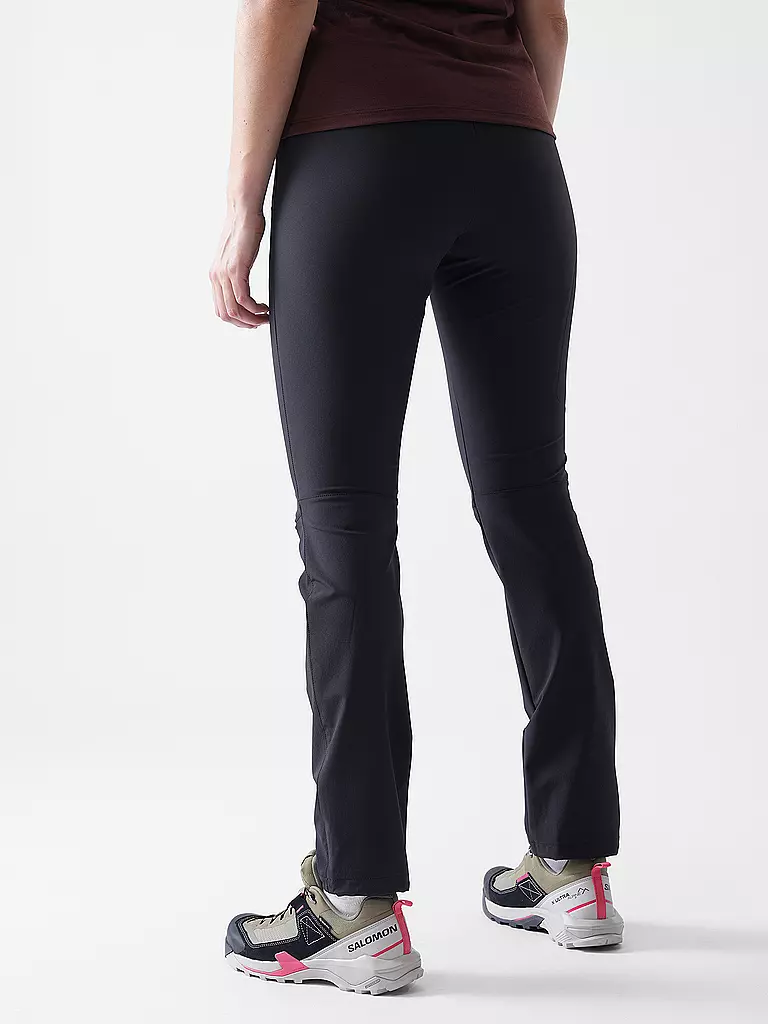 FJÄLLRÄVEN | Pantalón de senderismo para mujer Abisko Trail Stretch | Negro