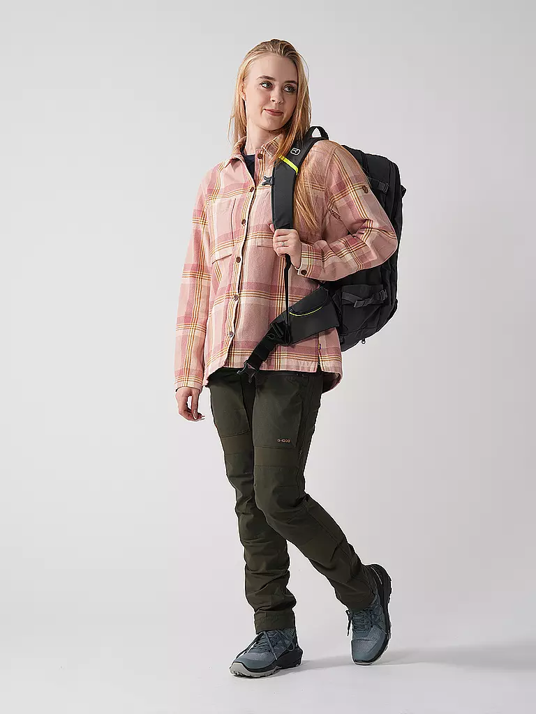 FJÄLLRÄVEN | Pantalón de senderismo para mujer Keb Agile Winter | Oliva