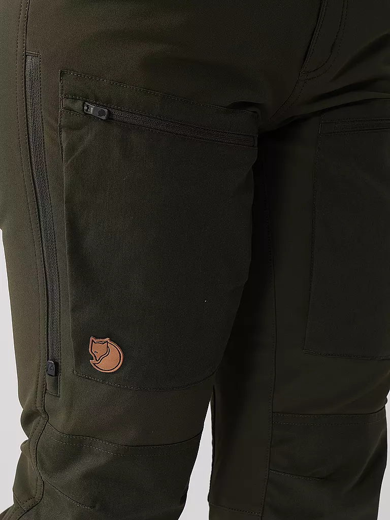 FJÄLLRÄVEN | Pantalón de senderismo para mujer Keb Agile Winter | Oliva