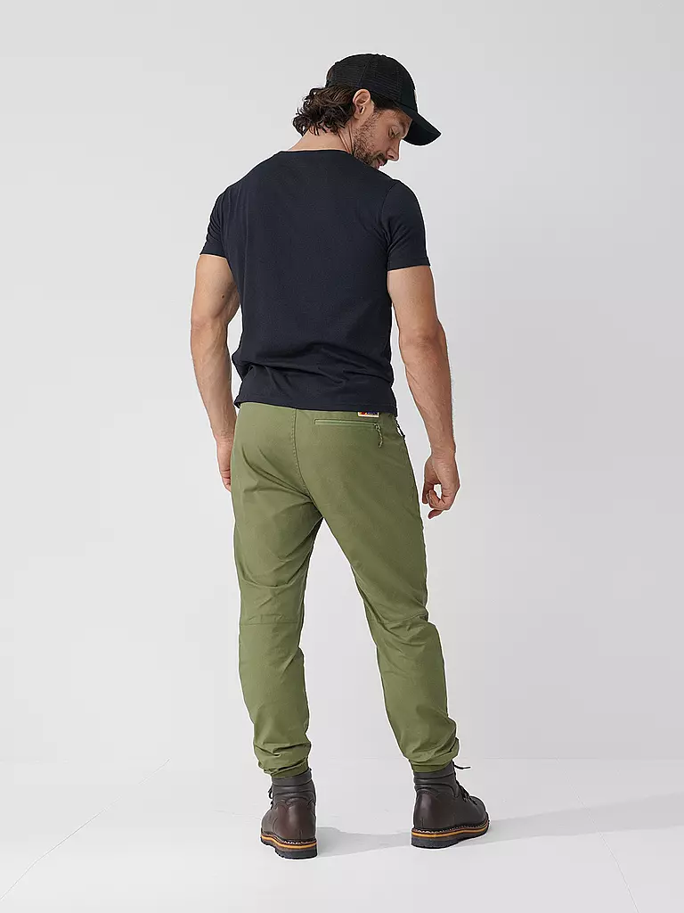 FJÄLLRÄVEN | Pantalón de senderismo Verdag para hombre | Oliva
