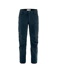 FJÄLLRÄVEN | Pantalón softshell KEB Agile Winter para hombre | Azul oscuro