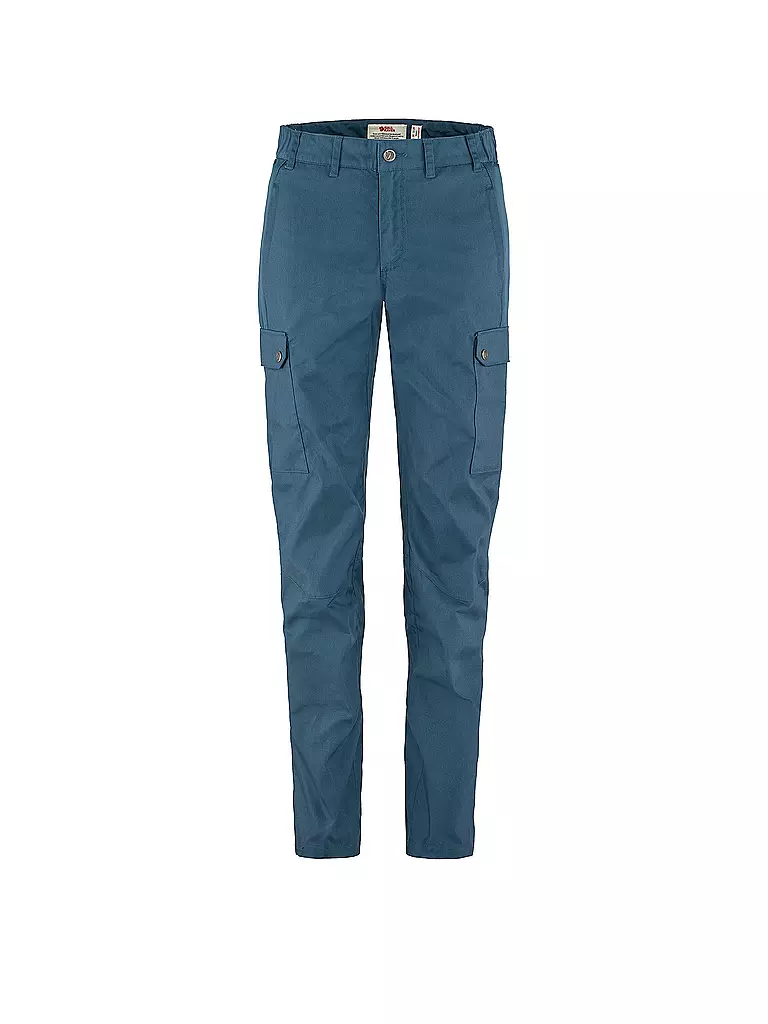 FJÄLLRÄVEN | Pantalones de senderismo Stina para mujer | Azul oscuro