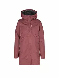 FJÄLLRÄVEN | Parka de invierno Kiruna para mujer | Rojo oscuro