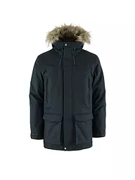 FJÄLLRÄVEN | Parka de invierno para hombre Nuuk Lite con capucha | Azul oscuro