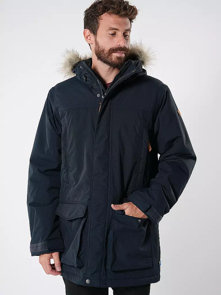 FJÄLLRÄVEN | Parka de invierno para hombre Nuuk Lite con capucha |