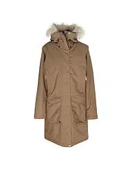 FJÄLLRÄVEN | Parka de invierno para mujer Nuuk Lite con capucha | Marrón