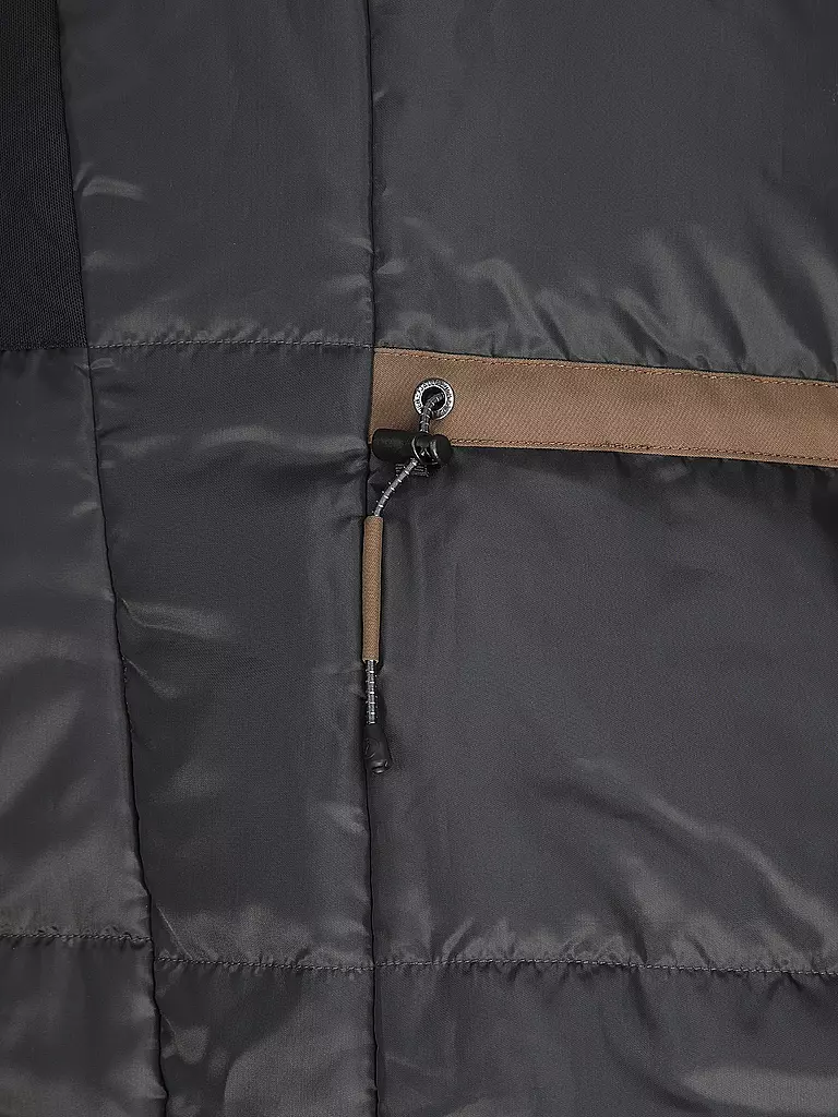 FJÄLLRÄVEN | Parka de invierno para mujer Nuuk Lite con capucha | Marrón