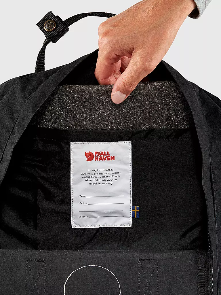 FJÄLLRÄVEN | Rucksack Kanken 16L | Negro