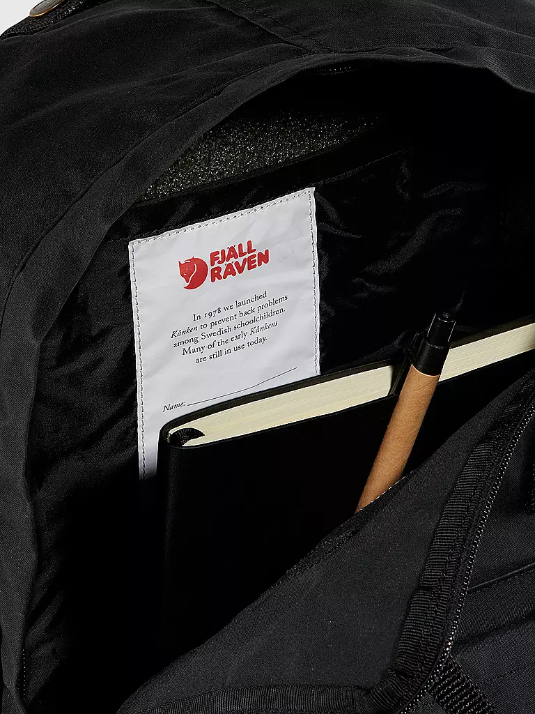 FJÄLLRÄVEN | Rucksack Kanken 16L | Negro