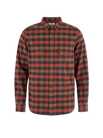 FJÄLLRÄVEN | Camisa de hombre Skog Flannel Relaxed Fit BW