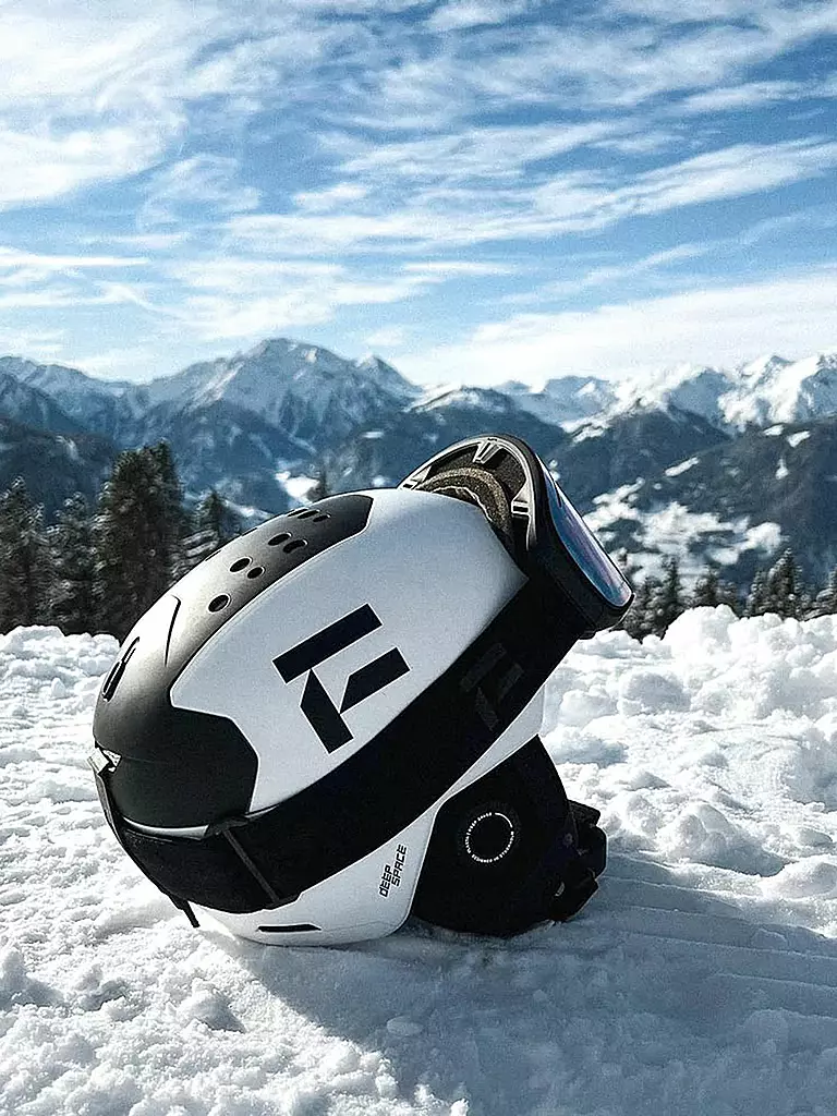 FLAXTA | Casco de esquí Deep Space MIPS | Blanco