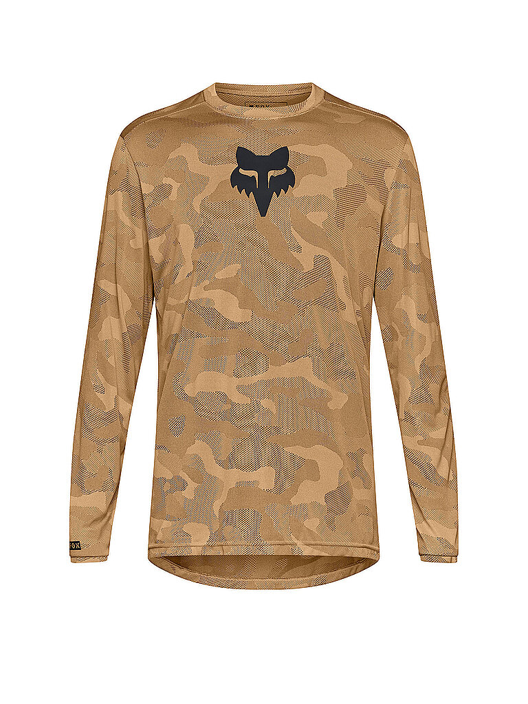 Camiseta de ciclismo de manga larga para hombre Ranger TruDri™ camel XL