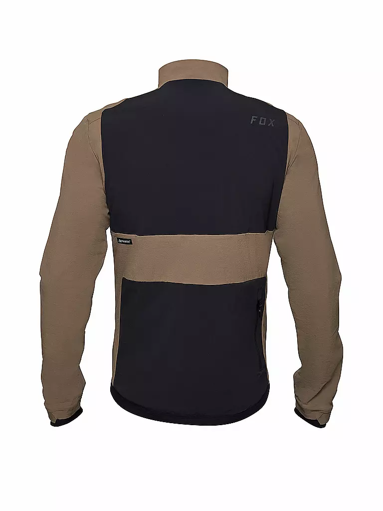 FOX | Chaqueta de ciclismo de invierno para hombre Defend Fire Alpha® | Marrón claro