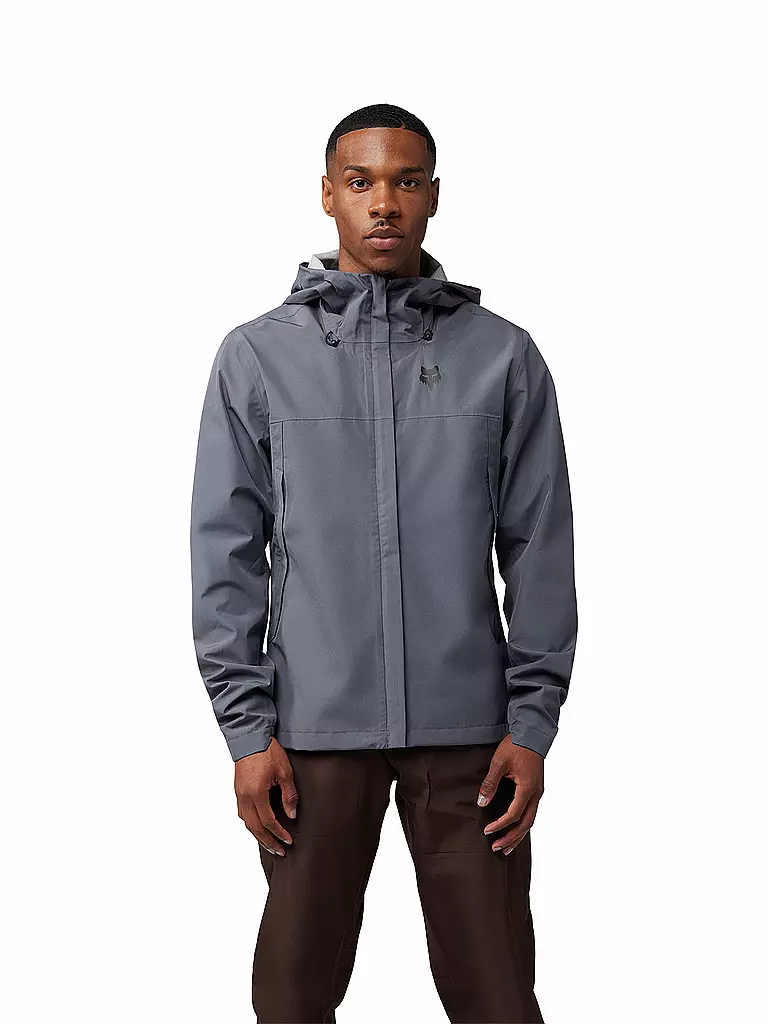 FOX | Chaqueta de ciclismo de invierno para hombre Ranger Water 2,5L | Gris
