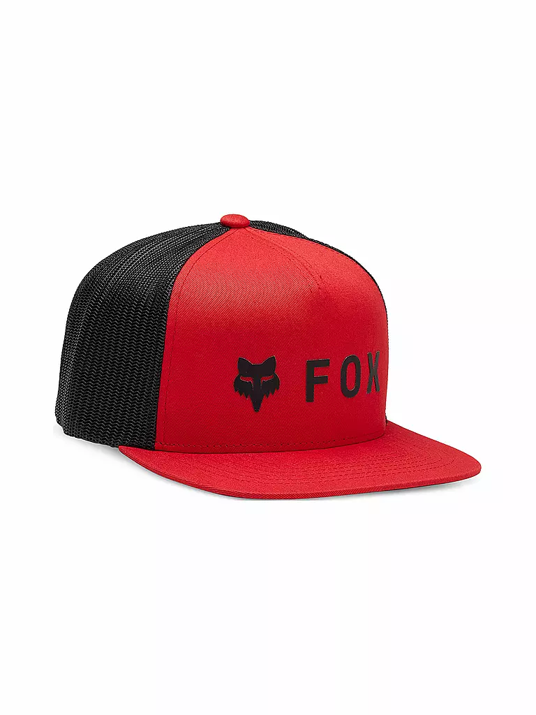 FOX | Gorra Snapback para hombre Fox Head Absolute Mesh | Rojo