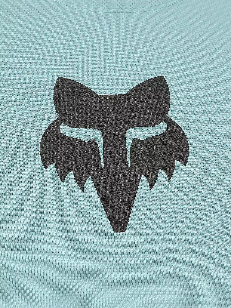 FOX | Maillot de ciclismo infantil Ranger Head | Azul claro