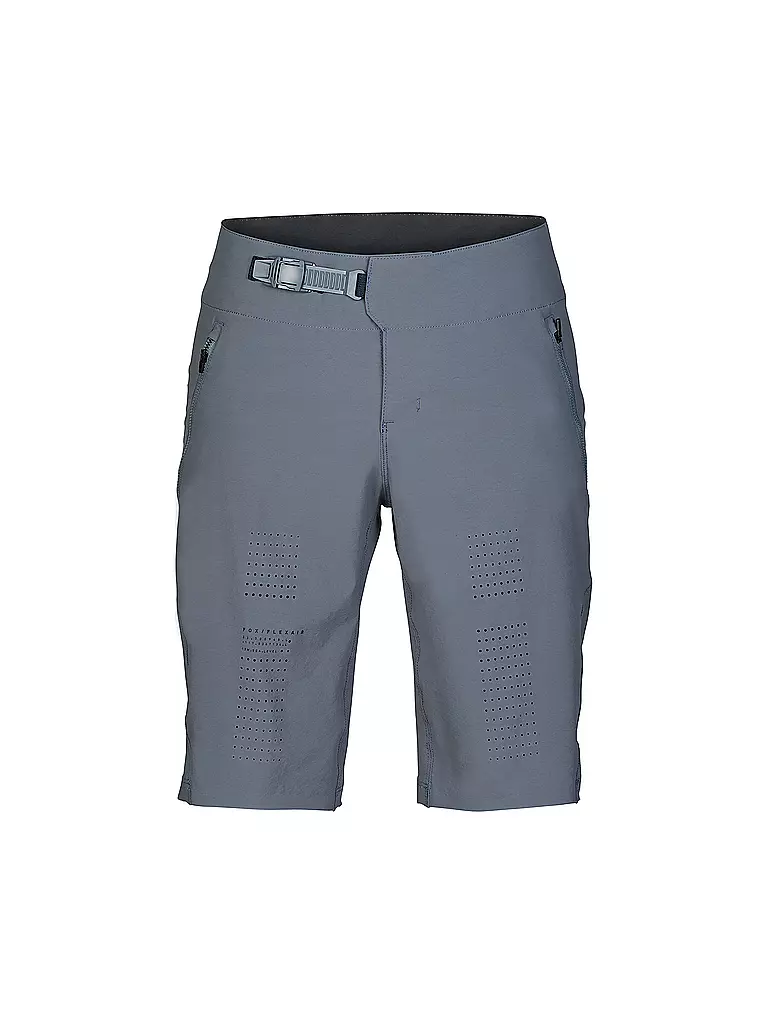 FOX | Pantalón corto de ciclismo Flexair para hombre | Gris