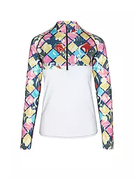 FREISEIN | Camiseta interior con cremallera para mujer Ski Mounten | Gris claro