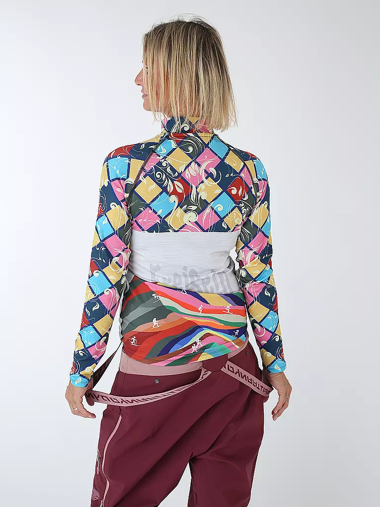 FREISEIN | Camiseta interior con cremallera para mujer Ski Mounten | 