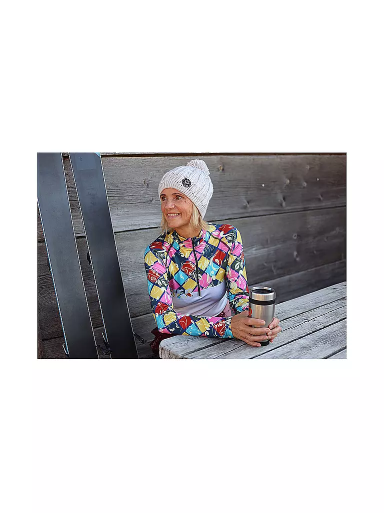 FREISEIN | Camiseta interior con cremallera para mujer Ski Mounten | 