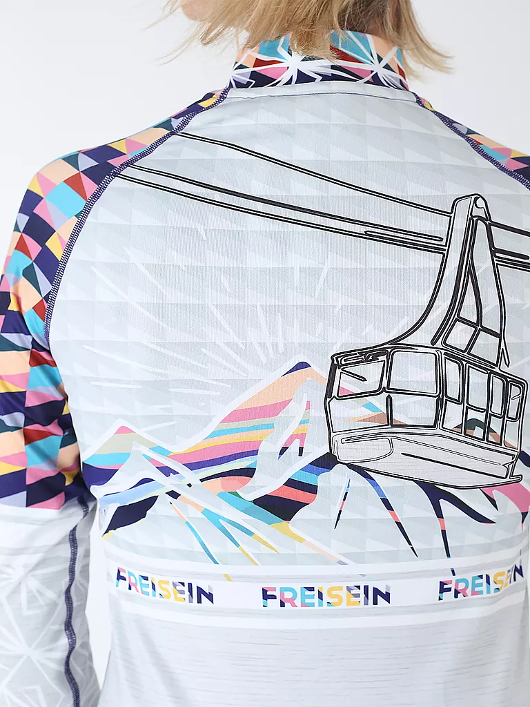 FREISEIN | Camiseta interior con cremallera para mujer Sky Fever | 