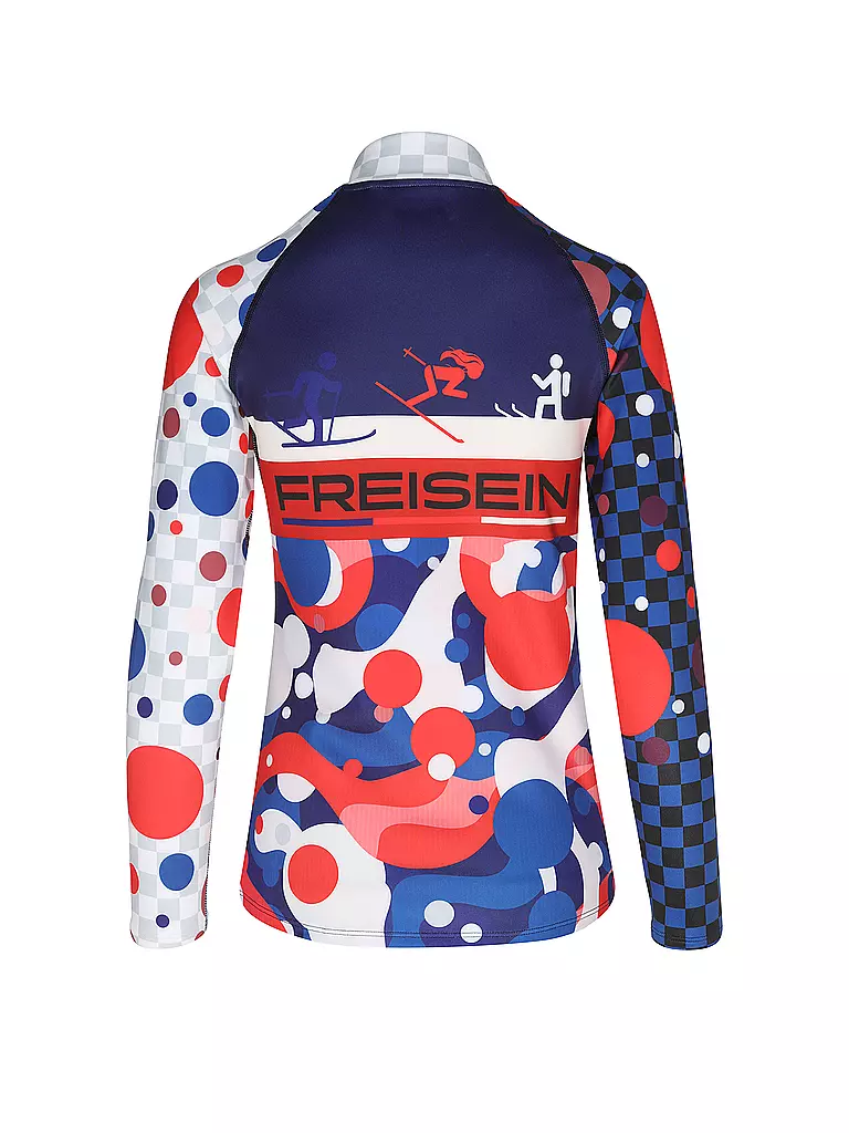 FREISEIN | Camiseta interior con cremallera para mujer Speed Queen | 