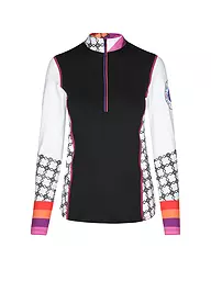 FREISEIN | Camiseta interior con cremallera para mujer Winter Wonder | Negro