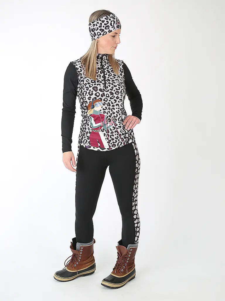 FREISEIN | Camiseta interior de mujer SnowShoes | Multicolor