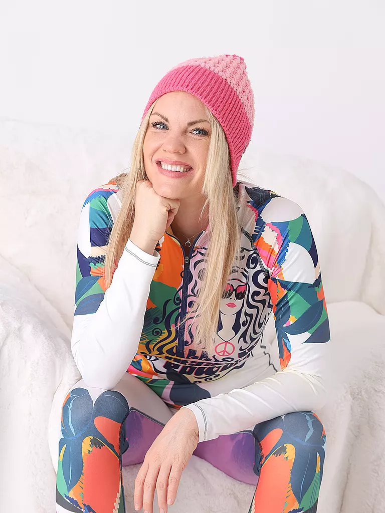 FREISEIN | Damen Unterzieh Zipshirt UpsideDown | Multicolor