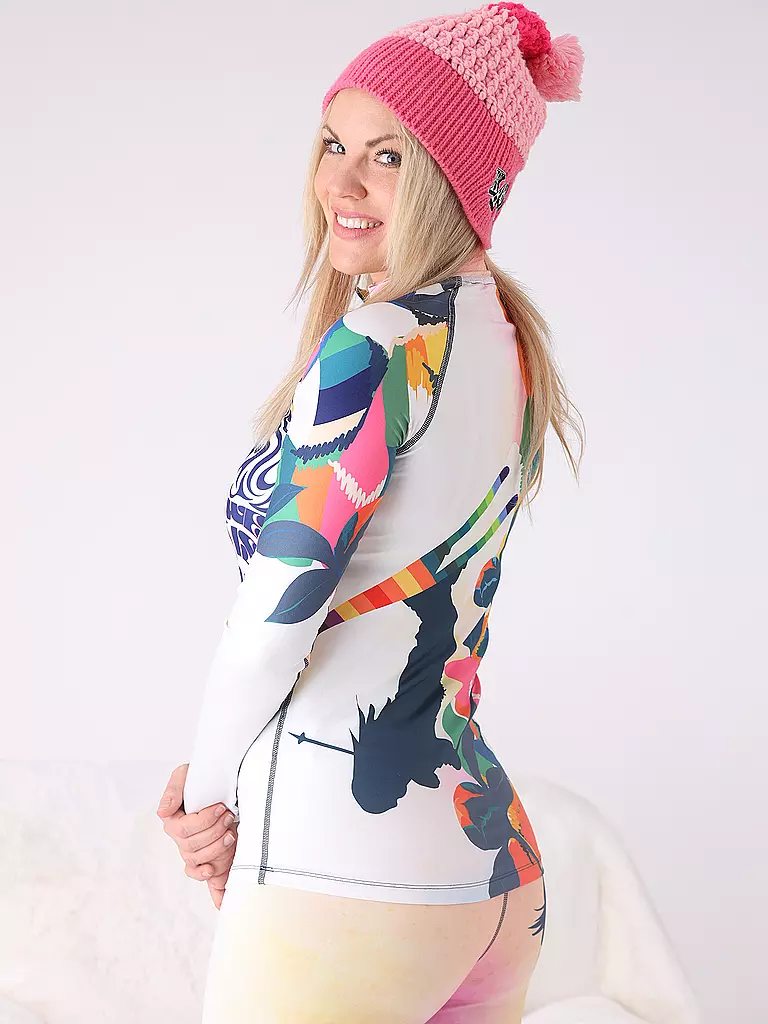 FREISEIN | Damen Unterzieh Zipshirt UpsideDown | Multicolor