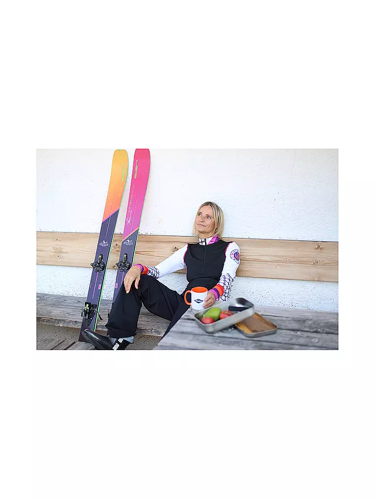 FREISEIN | Damen Unterzieh Zipshirt Winter Wonder | Negro