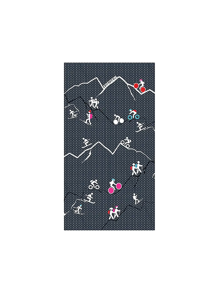 FREISEIN | Pañuelo multifuncional para mujer SportyGirl | Azul