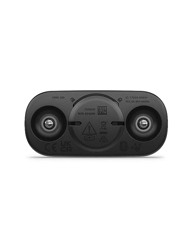 GARMIN | Cinta de pecho de frecuencia cardíaca M/L/XL HRM 200 | Negro