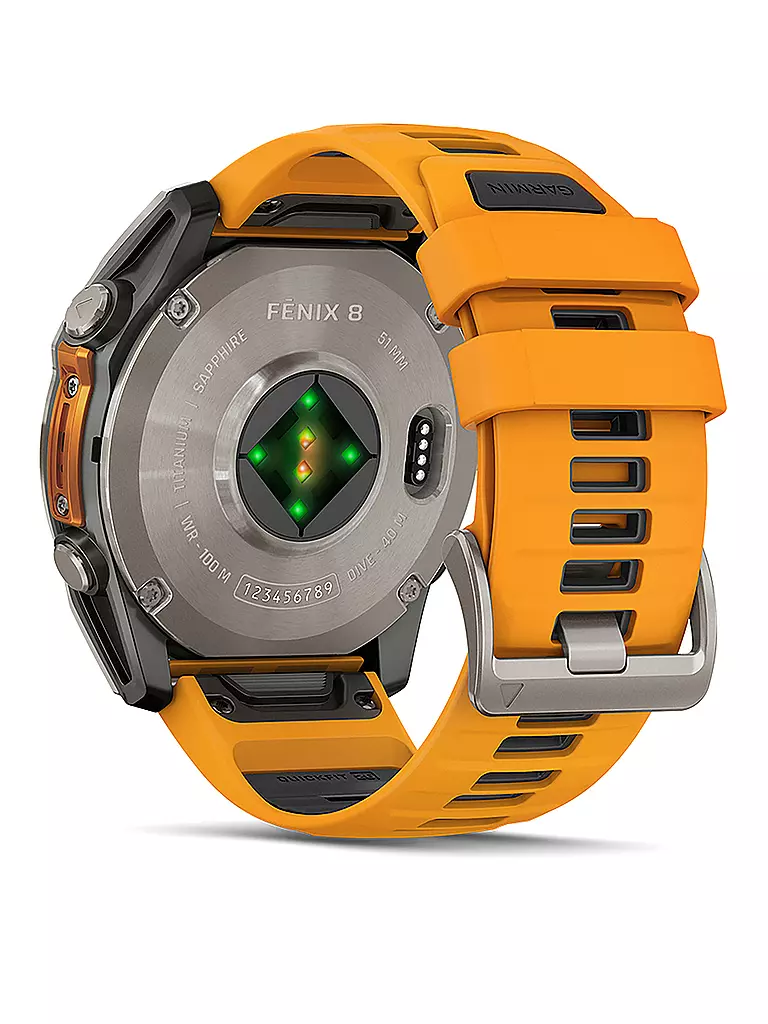 GARMIN | GPS-Multisport-Smartwatch Fenix 8 Amoled Sapphire 51mm | 