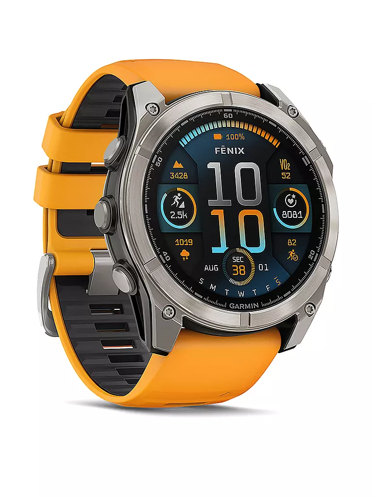GARMIN | GPS-Multisport-Smartwatch Fenix 8 Amoled Sapphire 51mm | 
