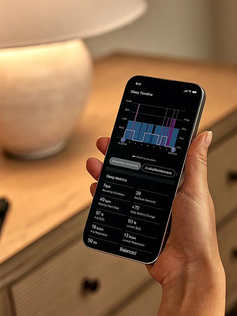 GARMIN | Monitor de sueño Index™ S-M | 