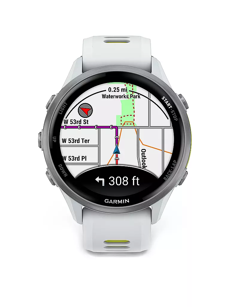 GARMIN | Reloj GPS para correr Forerunner® 970 | Blanco