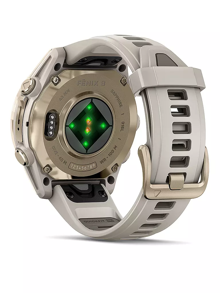 GARMIN | Smartwatch GPS multideporte Fenix 8 Amoled Sapphire 43mm |