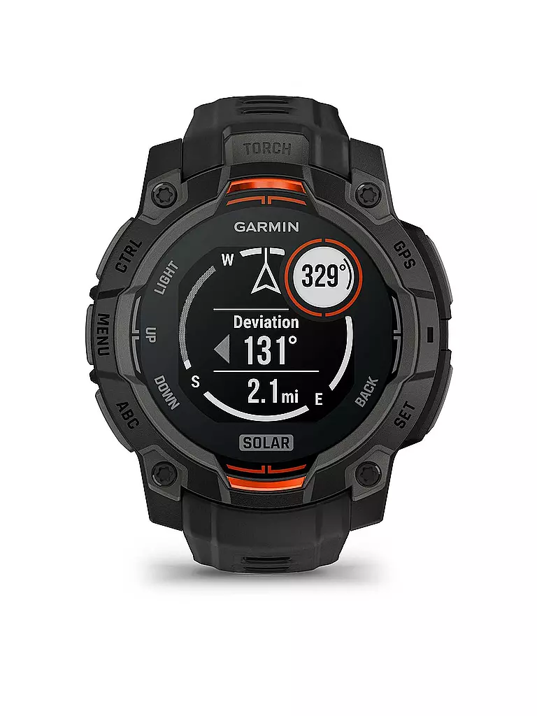 GARMIN | Smartwatch GPS multideporte Instinct® 3 de 45 mm Solar | Negro