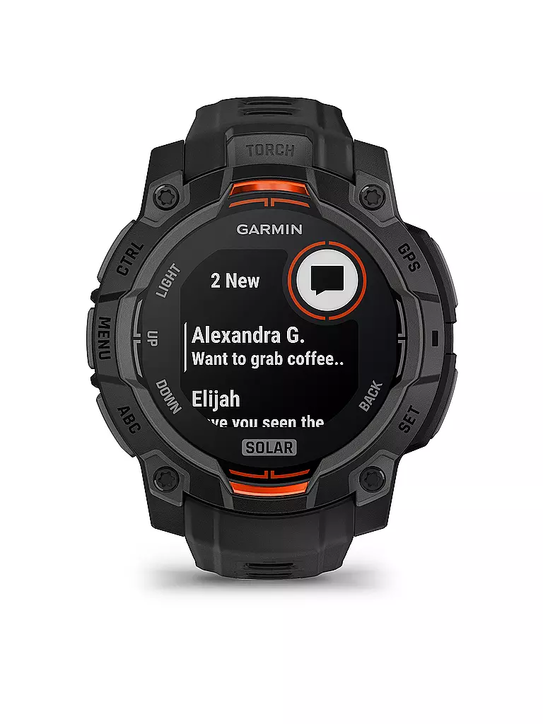 GARMIN | Smartwatch GPS multideporte Instinct® 3 de 45 mm Solar | Negro