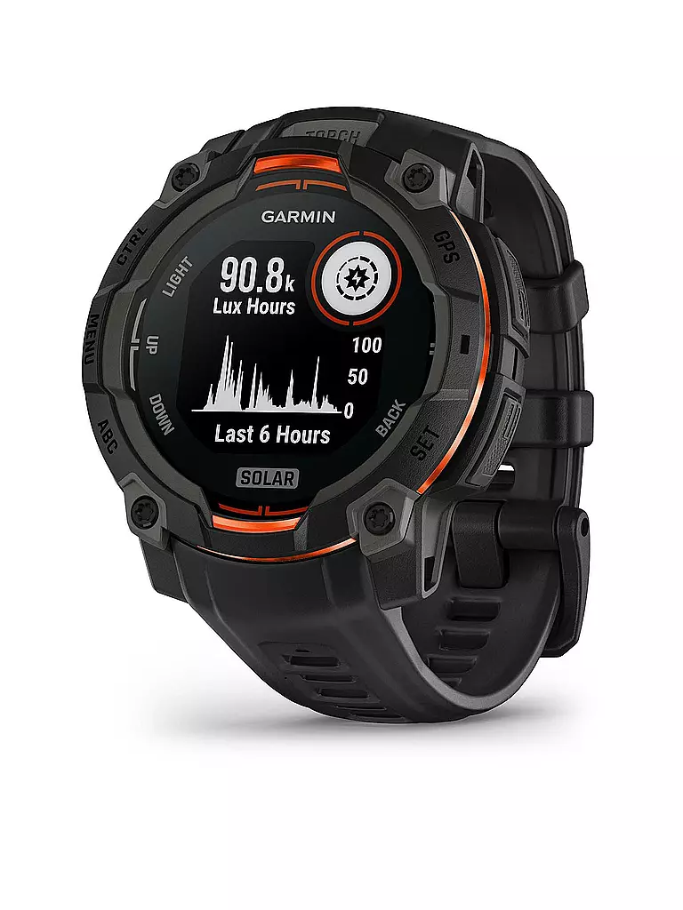 GARMIN | Smartwatch GPS multideporte Instinct® 3 de 45 mm Solar | Negro