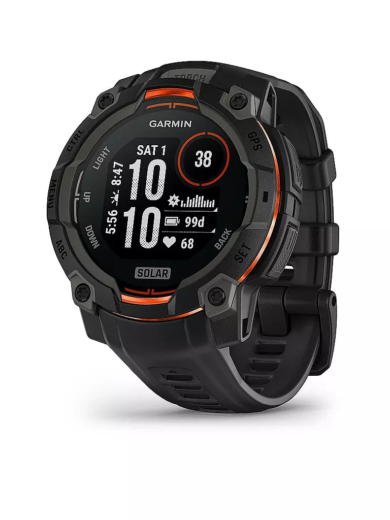 GARMIN | Smartwatch GPS multideporte Instinct® 3 de 45 mm Solar | Negro
