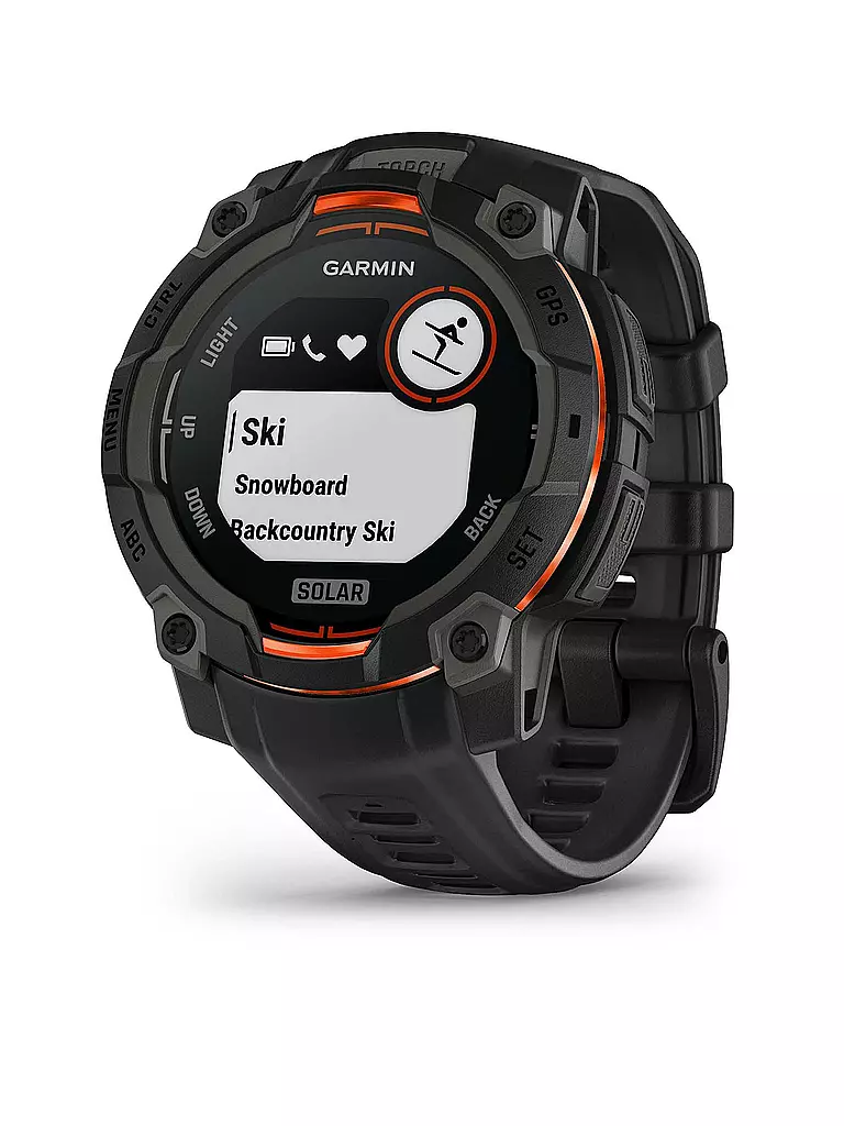 GARMIN | Smartwatch GPS multideporte Instinct® 3 de 45 mm Solar | Negro