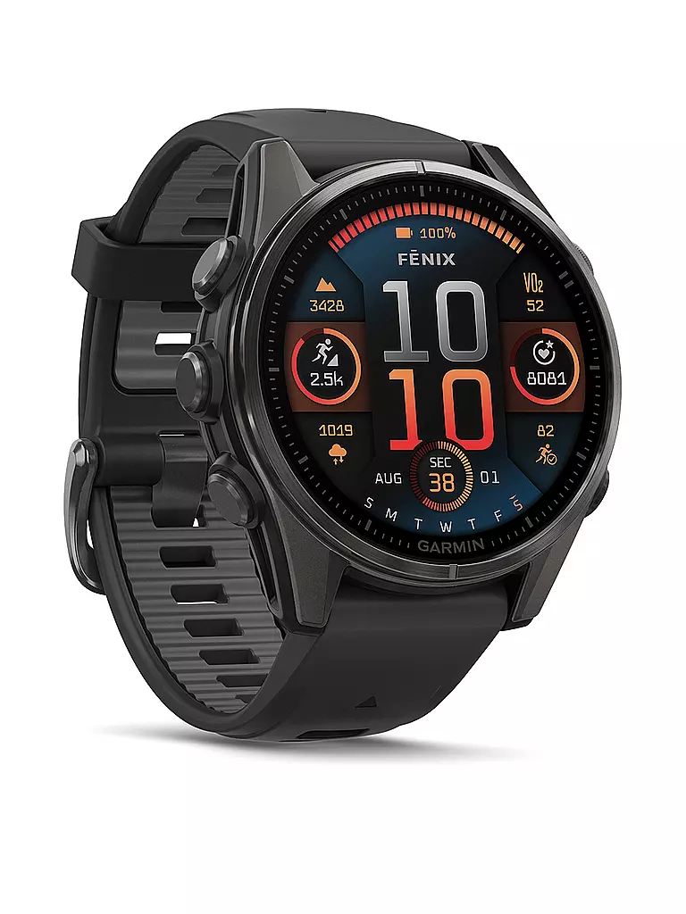 GARMIN | Smartwatch GPS multisport Fenix 8 Amoled Sapphire 43mm |
