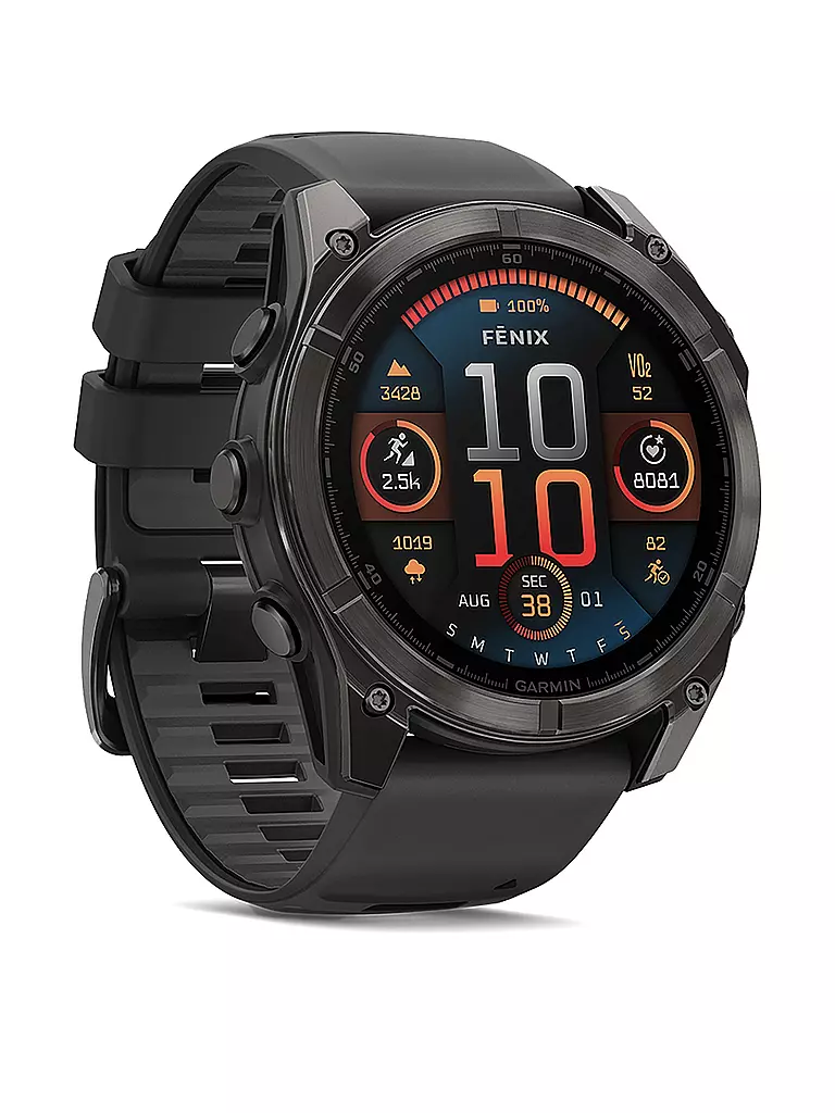 GARMIN | Smartwatch GPS multisport Fenix 8 Amoled Sapphire 51mm |