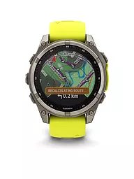 GARMIN | Smartwatch GPS multisport Fenix 8 Solar Sapphire 47 mm | Naranja